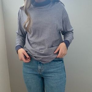 UO Long sleeve Striped Top